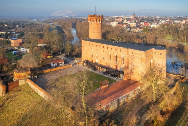 Teutonic Castle in Swiecie, Poland